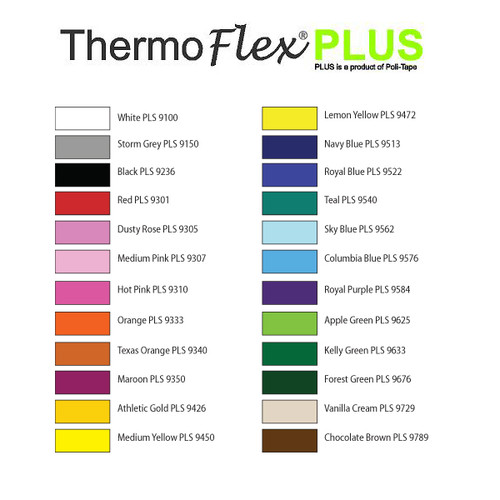 Heat Transfer Warehouse ThermoFlex Plus White Heat Transfer Vinyl